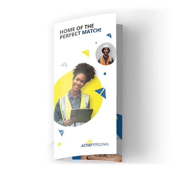 Flyer ACTIEF für gewerbliche Kräfte
